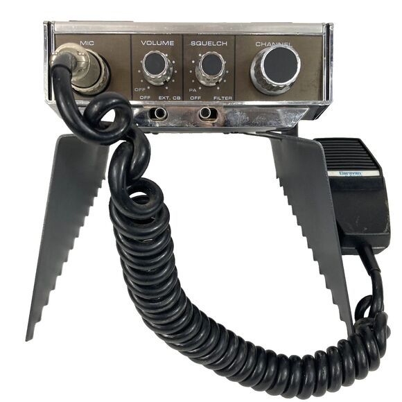 Caravan by Midland 52-100 - Black - 1977 - Mobile CB Radio Transceiver - Vintage - Picture 2 of 16